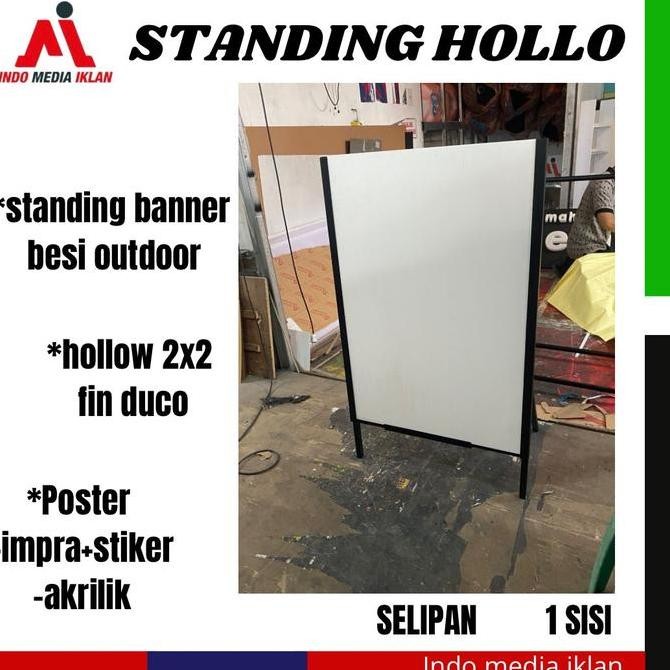 ready Standing banner besi custom