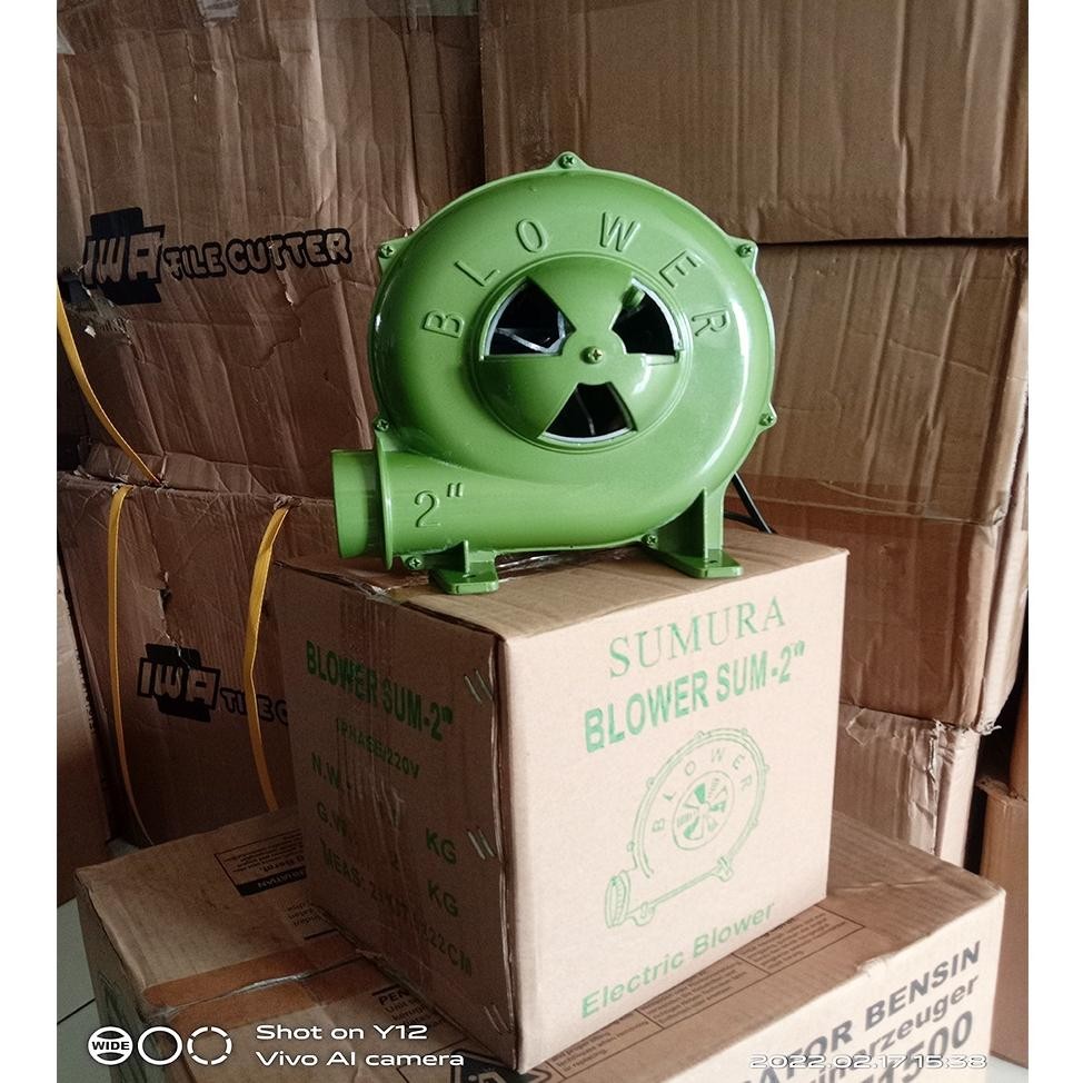 Terlaris Sumura Blower Keong 2 Inch Kipas Angin Duduk Industri Kipas Elektrik Blower Tiup Debu / Blo