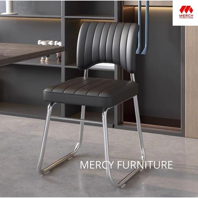 Mercy Kursi Hadap Busa BG711 Kursi Staff Kursi Kantor Kursi Belajar