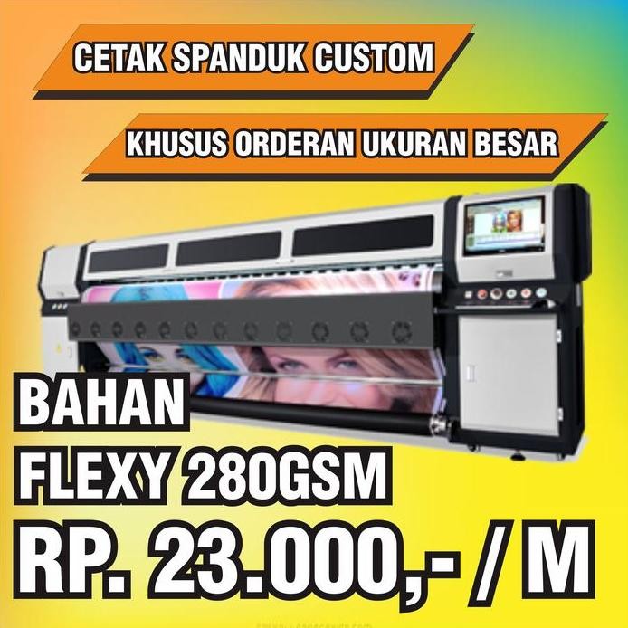 ready {CUSTOM} Cetak spanduk / banner custom ukuran besar FREE DESAIN