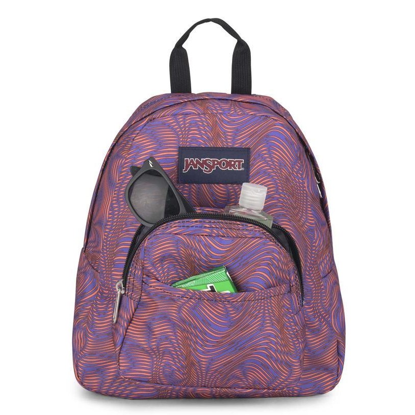 LB JanSport Tas Ransel / Mini Backpack / Half Pint Moire Ripples