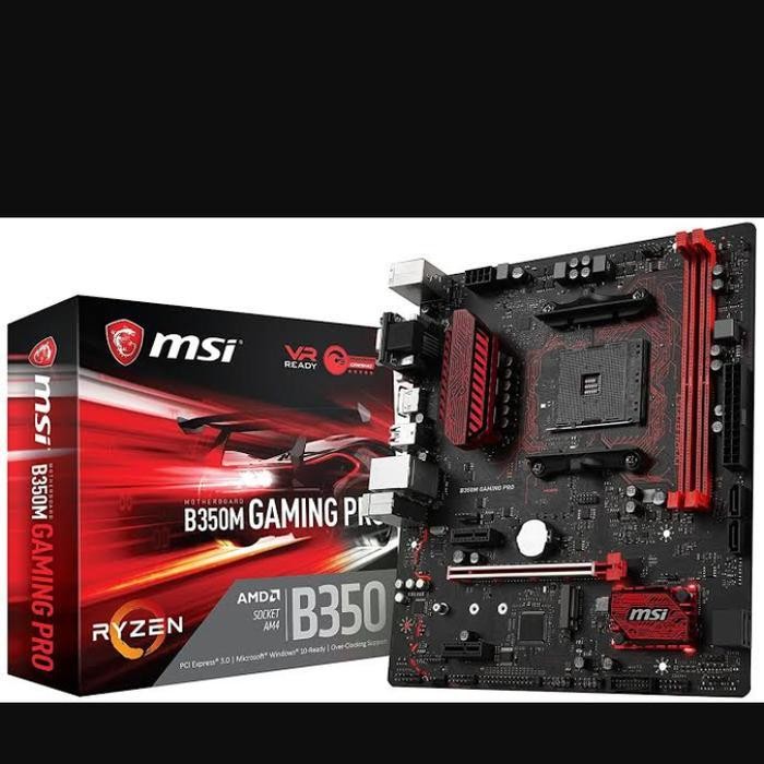 DS Motherboard MSI Amd Ryzen B350 DDR 4