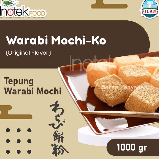 

LM WARABI MOCHI-Ko rasa Original 1kg (Tepung MOCHI WARABI Khas Jepang) Soft & Chewy