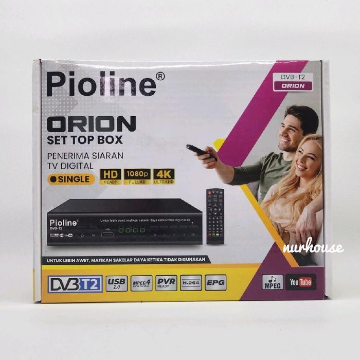 Set Top Box Penangkap Sinyal Tv Digital Pioline Digital Receiver Stb Tv Tabung Tv Led Lcd Original D