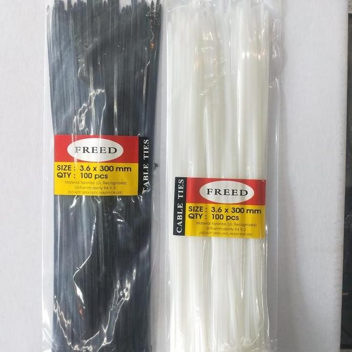 

Tali Ties 30Cm Isi 100Pc/Kabel Ties 30 Cm/Cable Ties Freed 30Cm 100Pcs