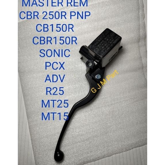 CYLINDER ASSY FR BRAKE MASTER REM ATAS DEPAN KANAN CBR250R CBR 250RR PNP CB150R CBR150R VERZA TIGER 
