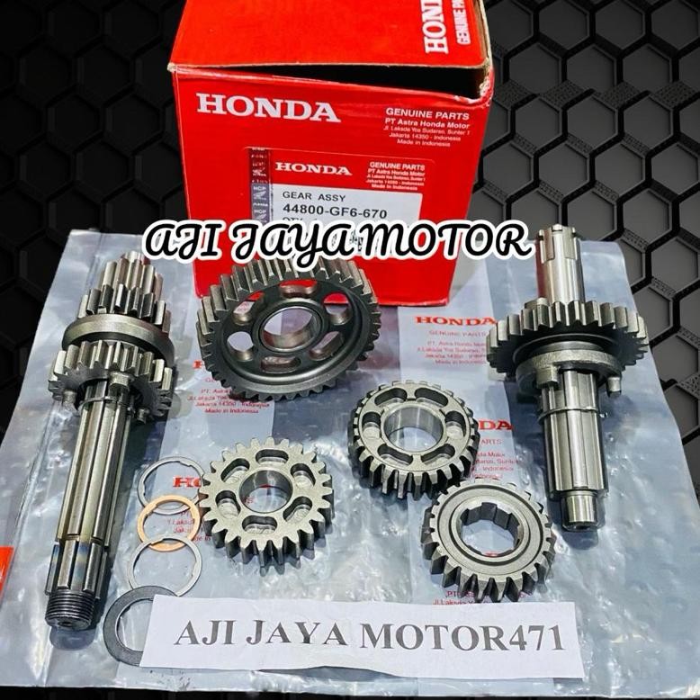 Gigi Rasio Komplit GF6 Honda Win Supra V Supra XX