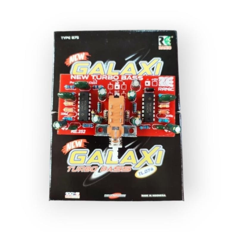 Kit Galaxi Turbo Bass Stereo 12VDC Ukuran Kecil DiM