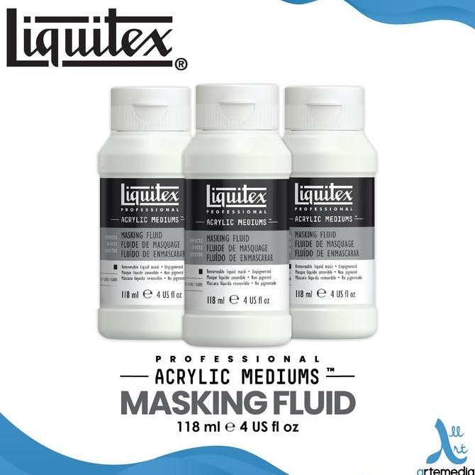 

TERBARU Liquitex Professional Acrylic Masking Fluid Medium Cat Akrilik HOT SALE!