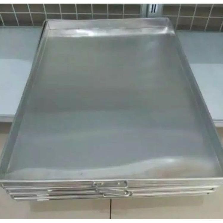 Loyang Kue Kering Besar 45 X 35 Cm Tatakan Kue Nastar Oven Gas Loyang Kue Persegi Besar