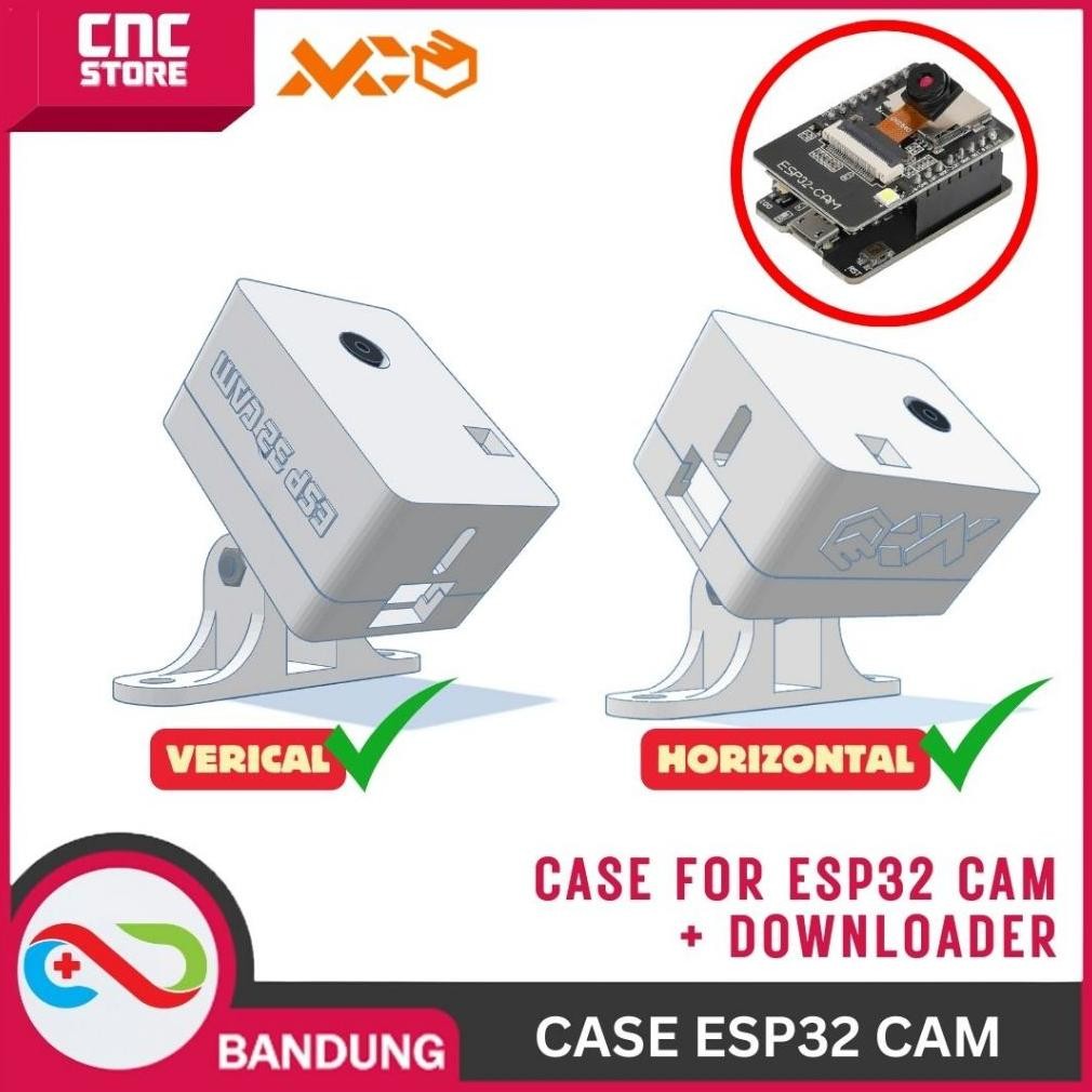 CASE ESP32 CAM DAN SHIELD PROGRAMER BOX HOUSING MOUNTING CASING ESP CAM DiM