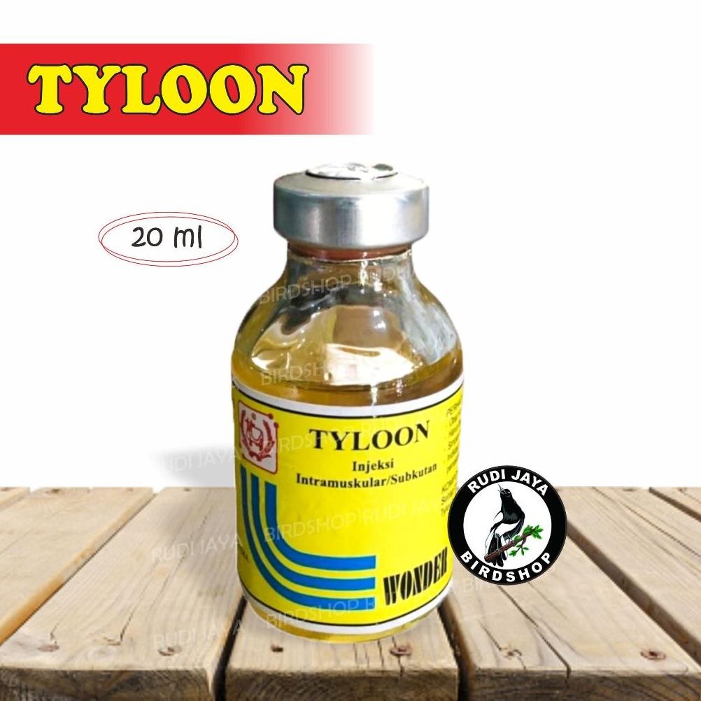 NEWW TYLOON TYLON INJEKSI WONDER 20 ML OBAT AYAM BEBEK UNGGAS SAKIT NGOROK PILEK SNOT CRD MENGOBATI 