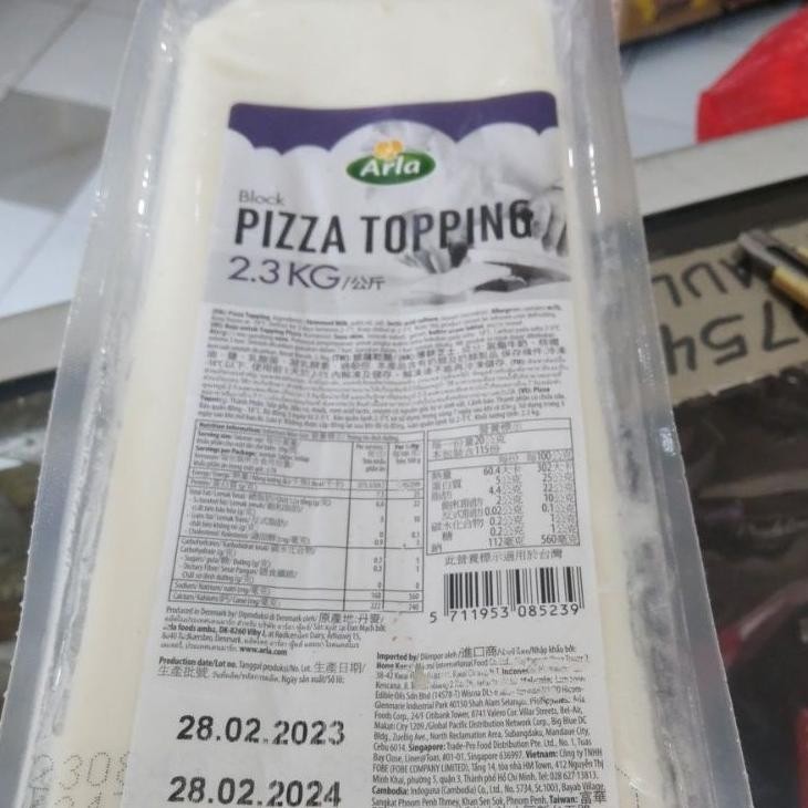 

Beli Banyak Lebih Keju Mozarella Arla Pizza Topping 2.3Kg 2.3 Mozarela