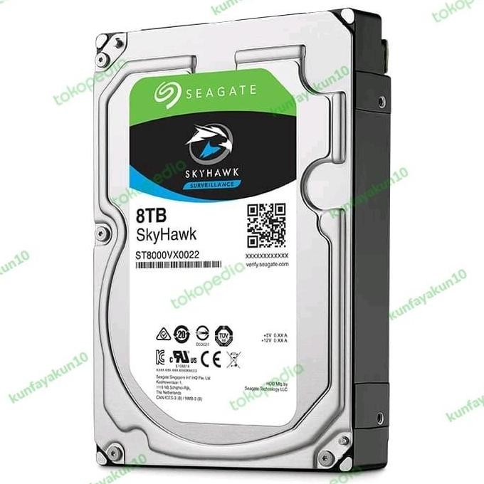 Hdd 8Tb Hardisk 8Tb Harddisk 8Tb Cctv Internal Pc 3.5" Sata