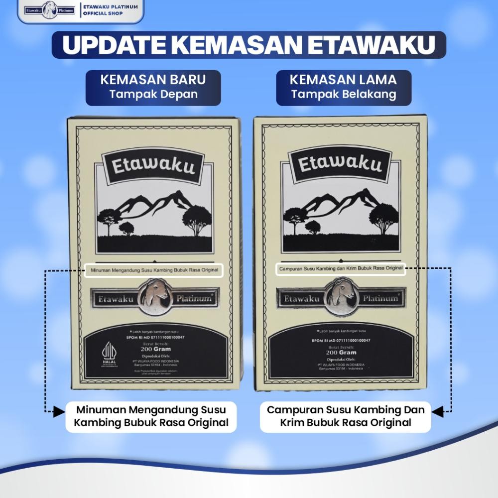 

Ct_C1077 Etawaku Platinum - Susu Kambing Etawa Murni & Krimer Bubuk Fgh-56