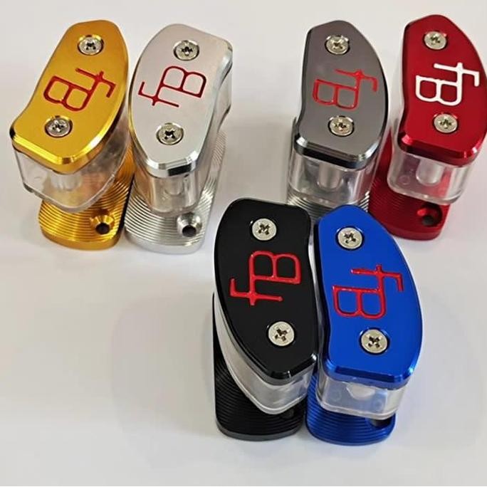 Produk Baru Tabung Minyak Rem CNC Oval & Kotak Depan Vario Mio - Tabung Rem Fast Bikes