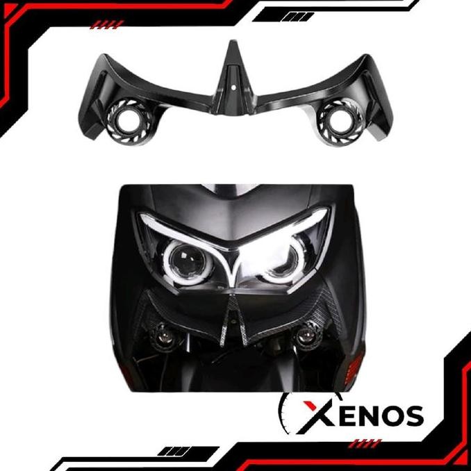 Winglet Yamaha Nmax New Plus Lampu Tembak Strobo Laser Saklar On Off Variasi Motor Termurah