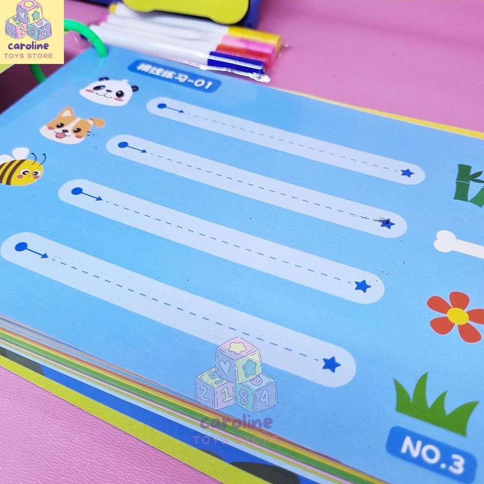 

Sale! Buku Aktivitas Worksheet Anak 2 3 4 Tahun Buku Edukasi Anak Bisa Dihapus Wipe And Clean Activity Sale!