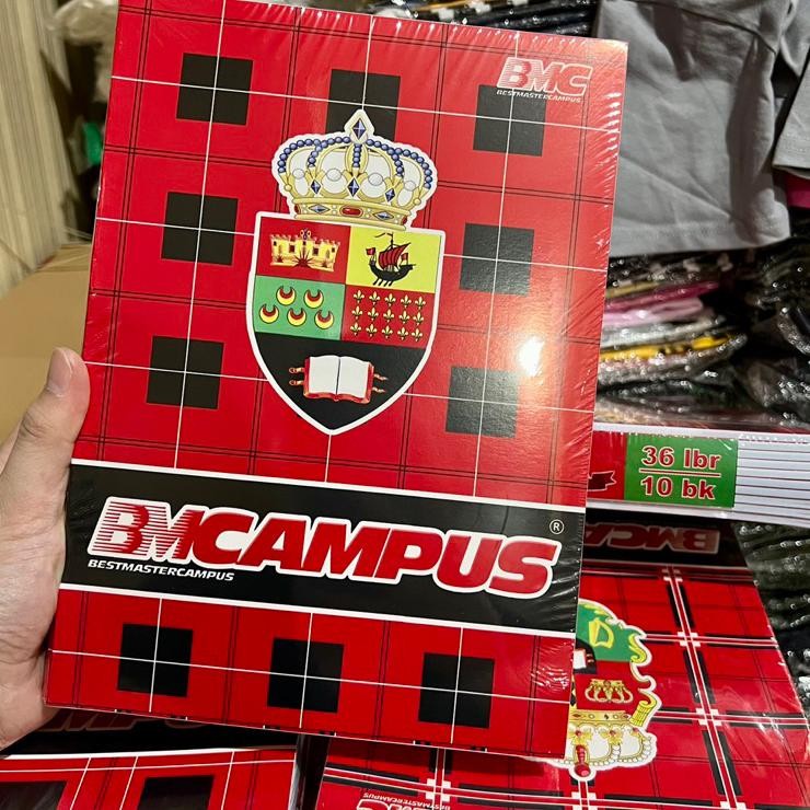 

Ctid Buku Tulis Anak Sekolah Bmc Boxy Besar Campus Isi 36 Lembar