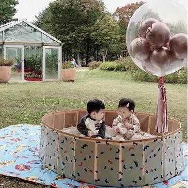 Mainan Anak Kolam Bak Lipat Tempat Bermain Pasir Mandi Bola Portabel