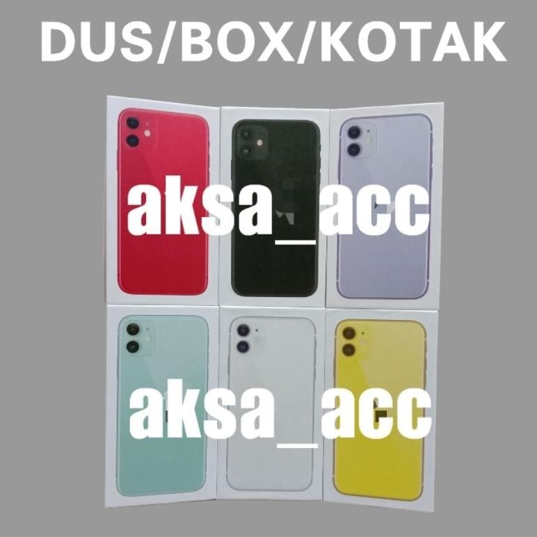 ad-77 gha-65 Dus Box Kotak Iphone 11 Slim Warna Beragam Original Hemat