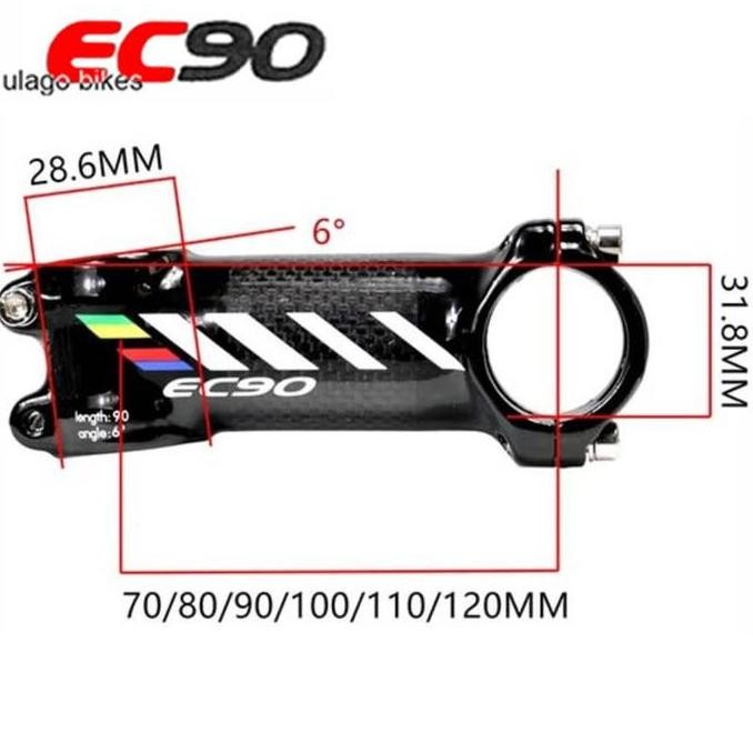 stem carbon new EC90 OS mtb roadbike ritchey toseek handlebar dropbar