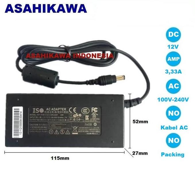 Asahikawa Adaptor Dvr Cctv Lampu Led Power Supply 220V Ac To Dc