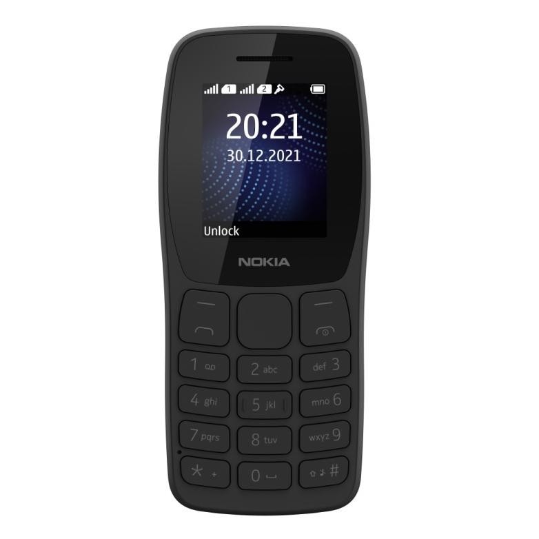 [Hot] Hp Nokia 105 2022 Ponsel Fitur Tombol Besar Dual Sim Dual Standby
