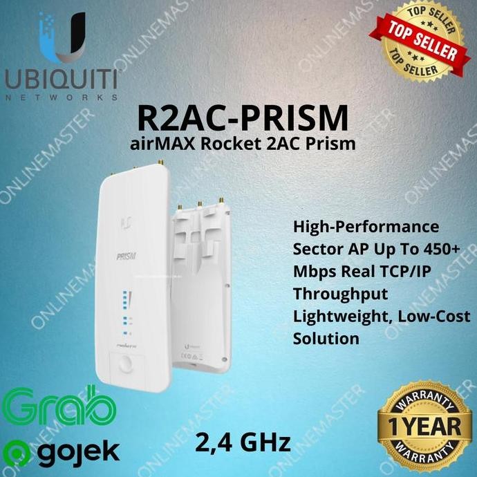Ubiquiti Rocket 2Ac Prism R2Ac-Prism New Stok