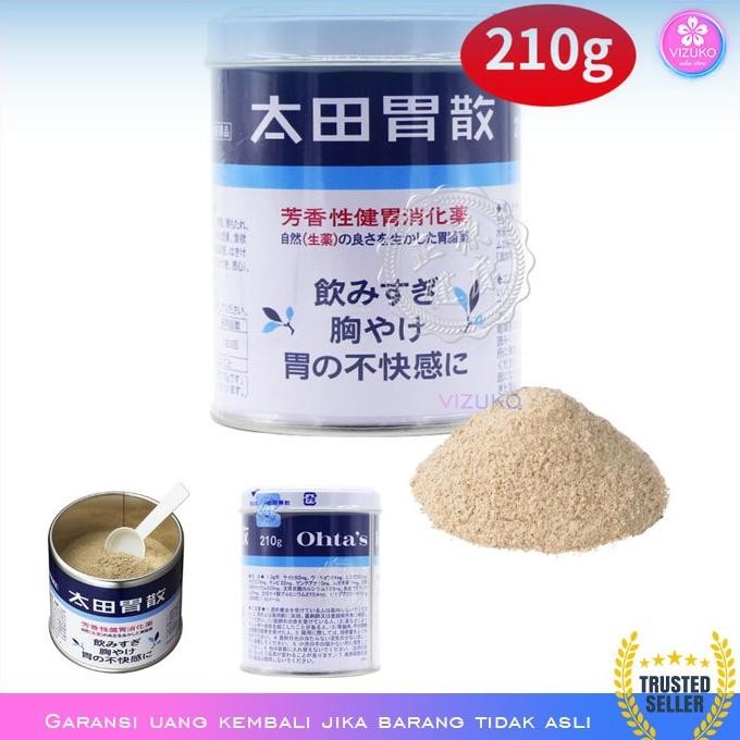 

Ohta Isan Kaleng 210Gr Untuk Lambung Japan