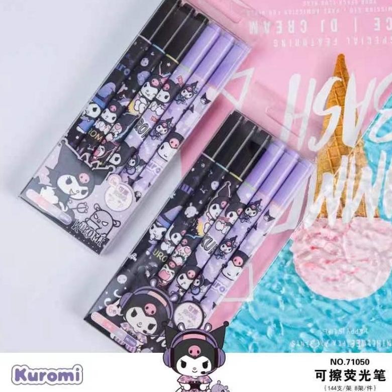 

Wwr-76 (6Pcs) Sanrio Stabilo Hapus Highlighter 6 Warna 2 In 1 Bisa Dihapus Motif Sanrio / Stabilo 6 Warna Set Motif Cinnamorol Kuromi Lotso Sanrio Wwr-76