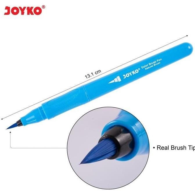 

Promo Joyko Color Brush Pen Clp-08 12 Warna Pena Kuas Elastis Clp08