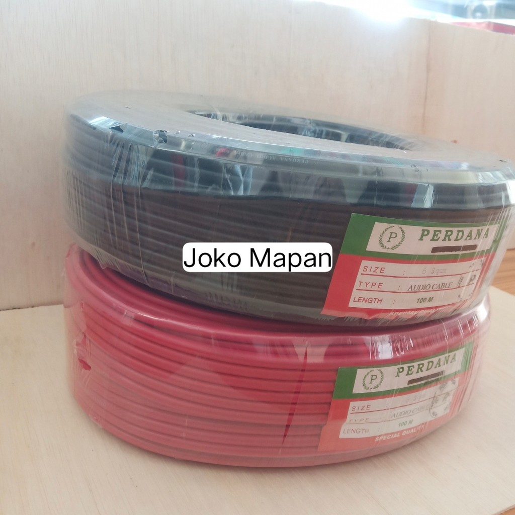 KABEL PERDANA AUDIO 6MM PER METER