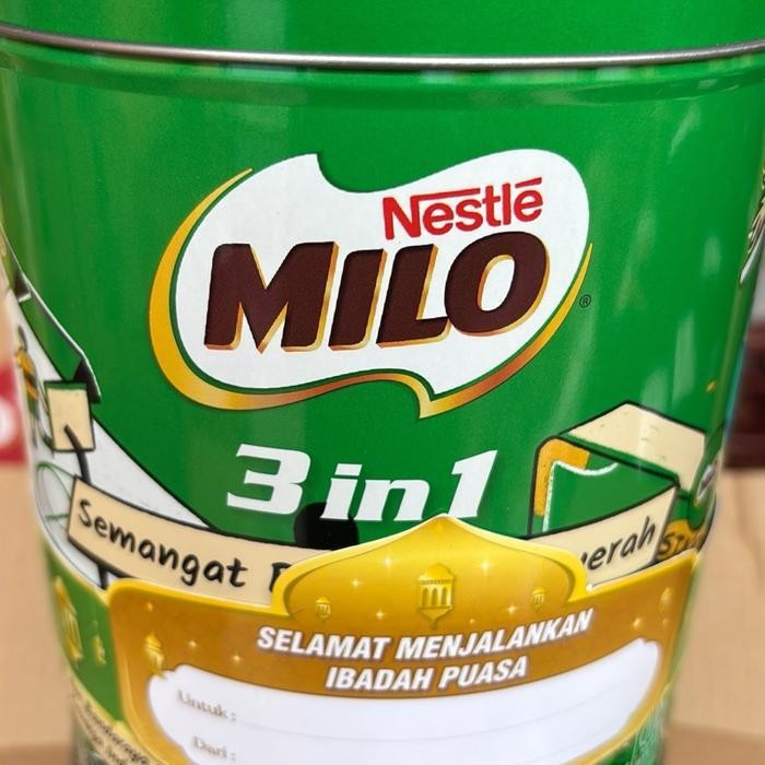 

Agen Distributor Hampers Lebaran Minuman Serbuk Cokelat Paduan Dengan Malt Dan Susu Nestle Milo 3In1 Kaleng 990G Murah Berkualitas