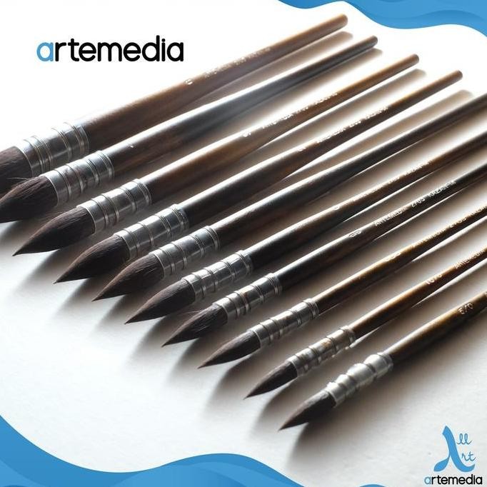 

Promo Artemedia Brush Wash 2703 Kuas Lukis Kazan M Gagang Pendek Squirrel