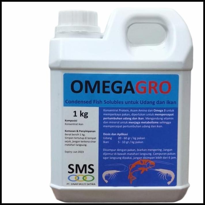 OmegaGro Omega Protein Untuk Ikan dan Udang 1 Liter