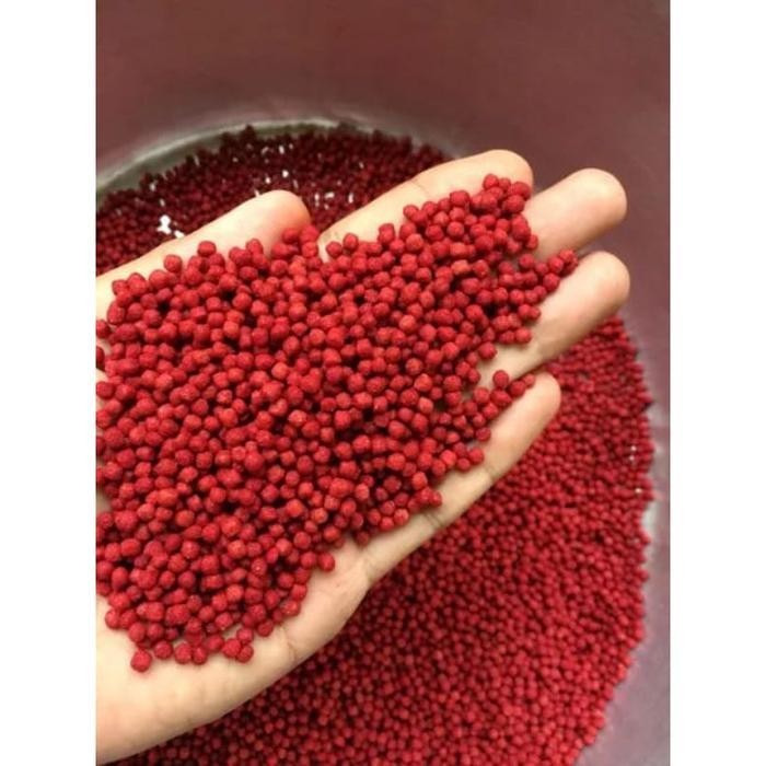 Pelet Louhan Racikan Astaxantin Carophyll Pink 100 Gram / Pelet Louhan / Pelet Carophyll / Pelet Lou