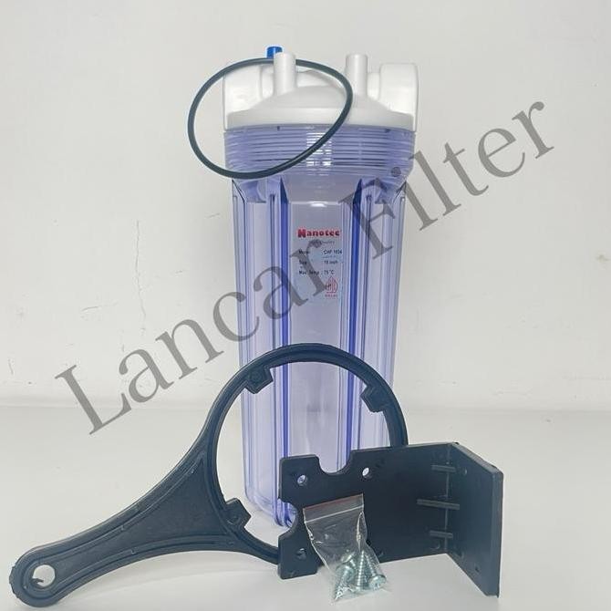 Murah Housing Clear 10" - Nanotec / Housing Filter 10 Clear - Nanotec
