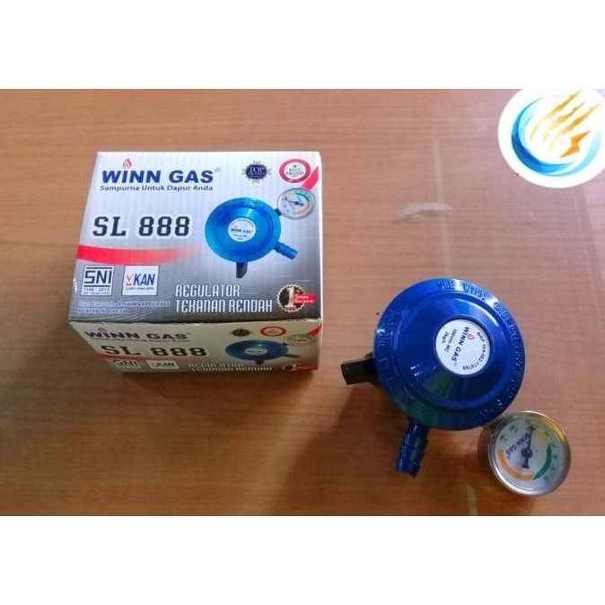 Diskon!! Regulator Biogaz Matic Winn Gas Sl 888 M