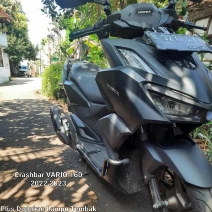 READY CRASHBAR TUBULAR VARIO 160 AKSESORIS MOTOR PELINDUNG BODY CRASH GUARD