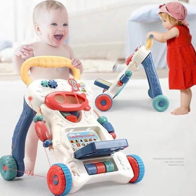 Mainan Baby Walker Bayi - Mainan Alat Bantu Belajar Jalan Bayi