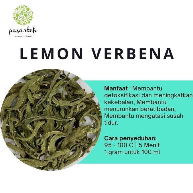 

Promo!, [ Pasarteh ] Dried Lemon Verbena | Daun Lemon Verbena Kering I Tisane I Herbal Tea