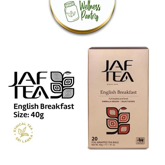 

Super Murah!, Jaf Tea Classic Gold English Breakfast 40G / 20 Tea Bags