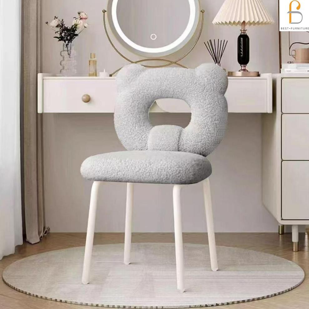 Jasmine Chair Kursi Meja Rias Sandaran Kursi Santai Kursi Rumah Kursi Empuk