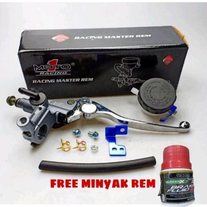 baru Master Rem Moto1 Racing original Model Nissin KRS + minyak rem
