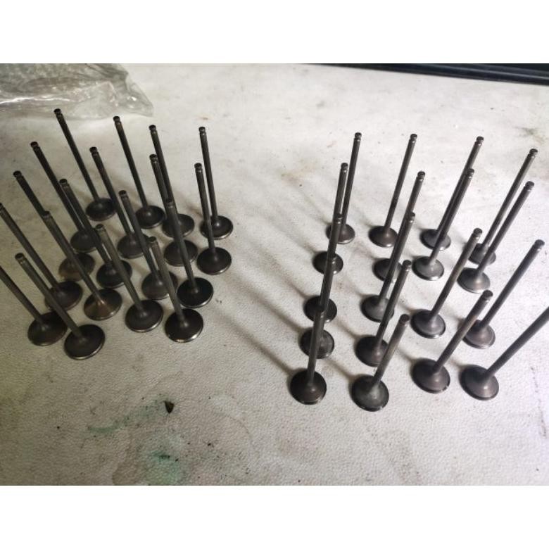 Klep titanium yamaha R6 27/23 btg 4,5mm 4mm ORIGINAL BARU & BEKAS