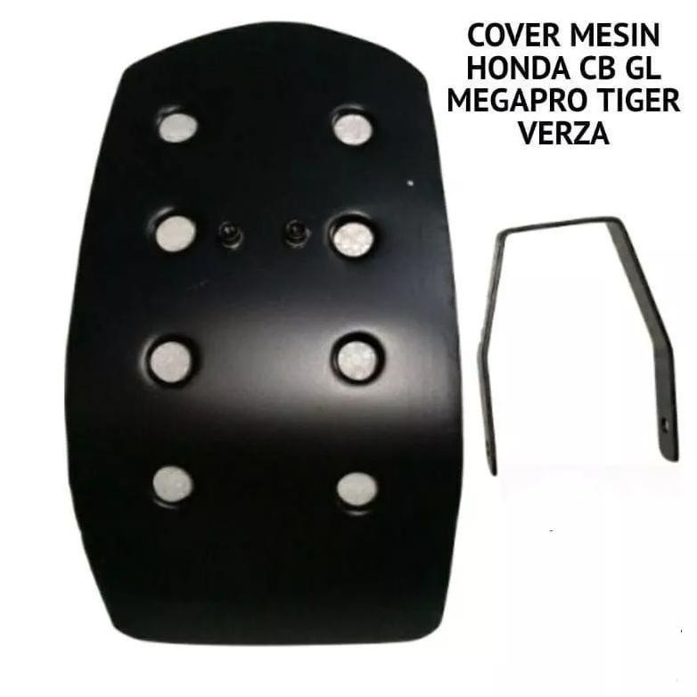 Skid plate Engine Guard pelindung mesin Honda Tiger GL Mega Pro New  Mega pro dan thunder 125