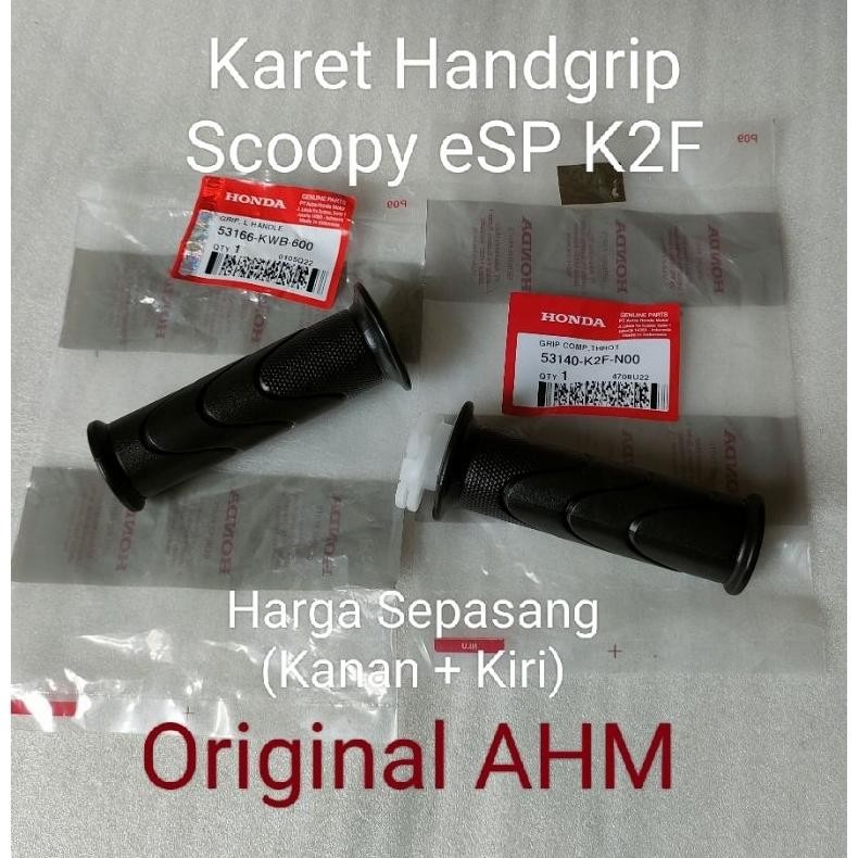 Karet Handgrip Scoopy eSP K2F Ori AHM 53140 K2F N00