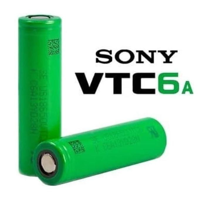 Battery SONY VTC6A / SONY VTC 6A 18650 3000 mAH (Authentic) murah