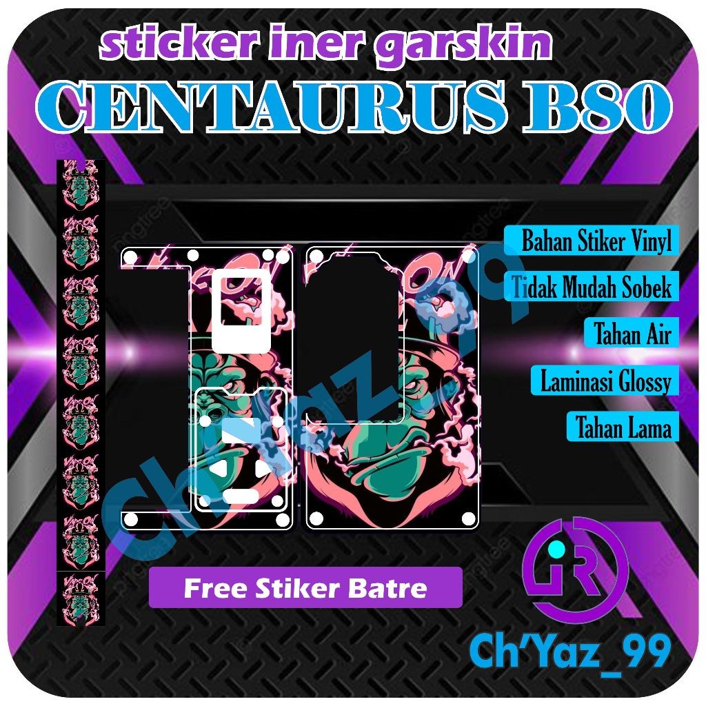 

Promo2pcs - Chyaz99 B80 Iner Glossy Laminasi 21 Garskin Stiker/not Case Premium Quality CustomCOD